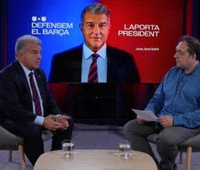 任期最自豪三件事？拉波尔塔：重建球场，组建执教团队，经济复苏